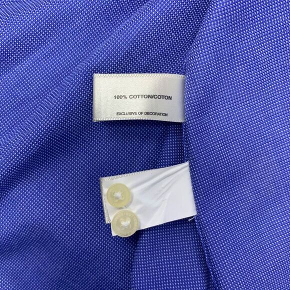 FSU Cutter & Buck NWT Women's Shirt  Blue Oxford Long Sleeve Button Up‎ Size L - Picture 7 of 8